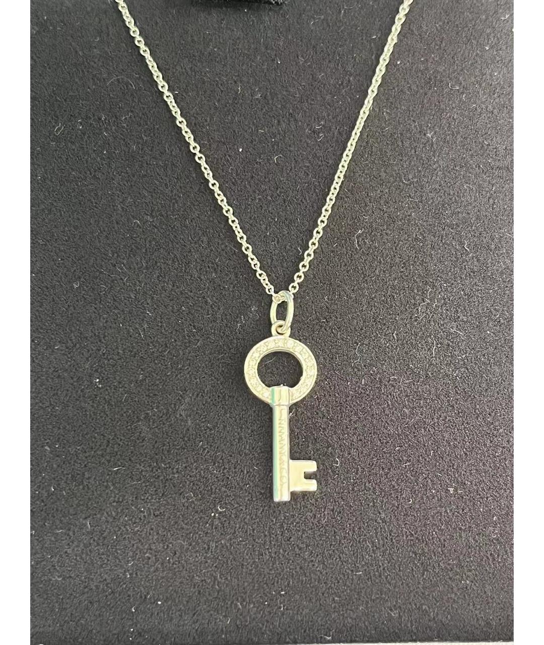 TIFFANY&CO Колье из белого золота, фото 3