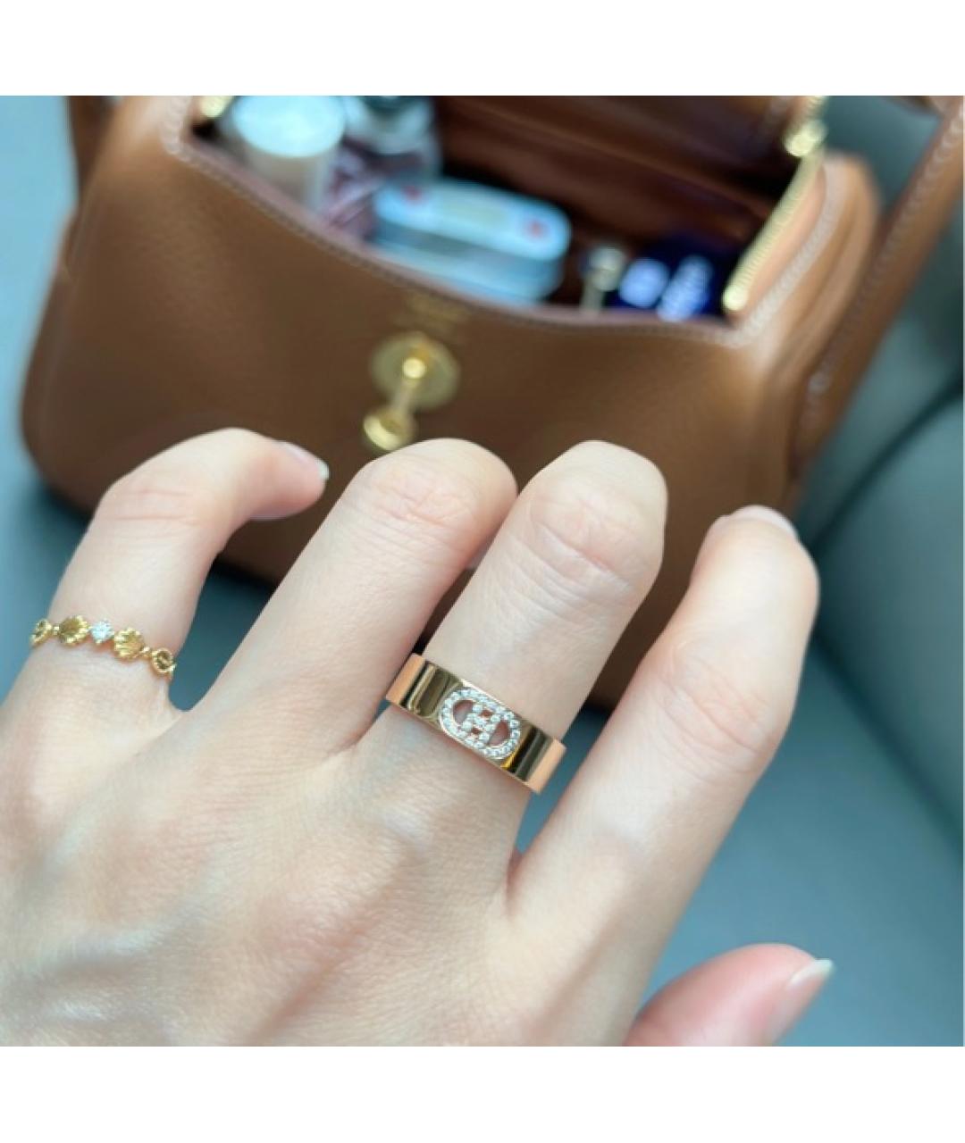 HERMES Золотое кольцо из розового золота, фото 4