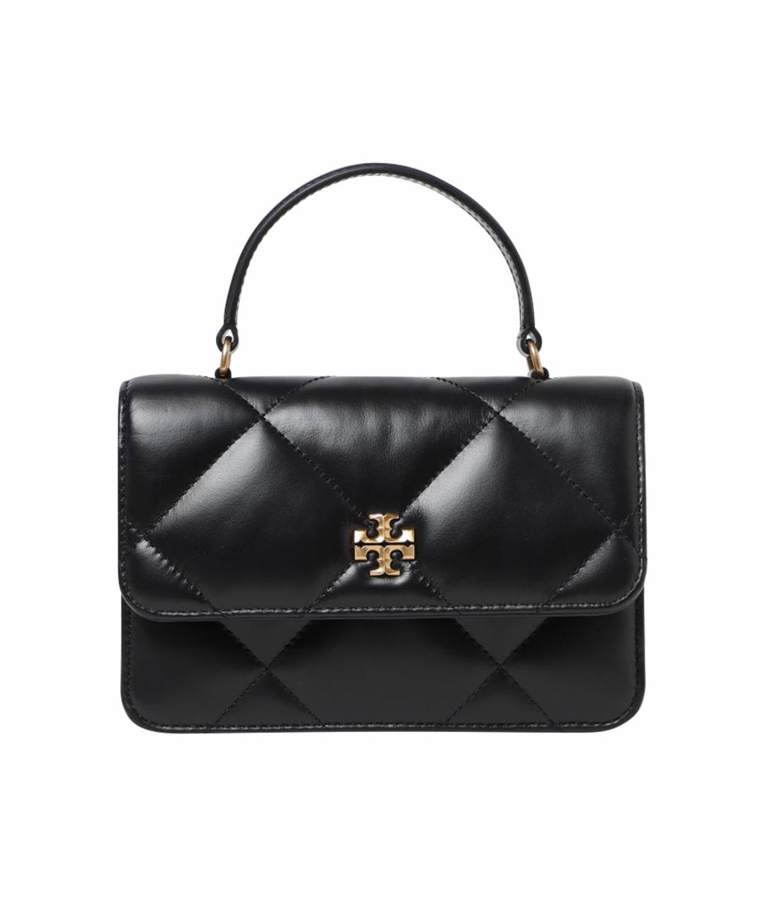TORY BURCH Черная сумка с короткими ручками, фото 1