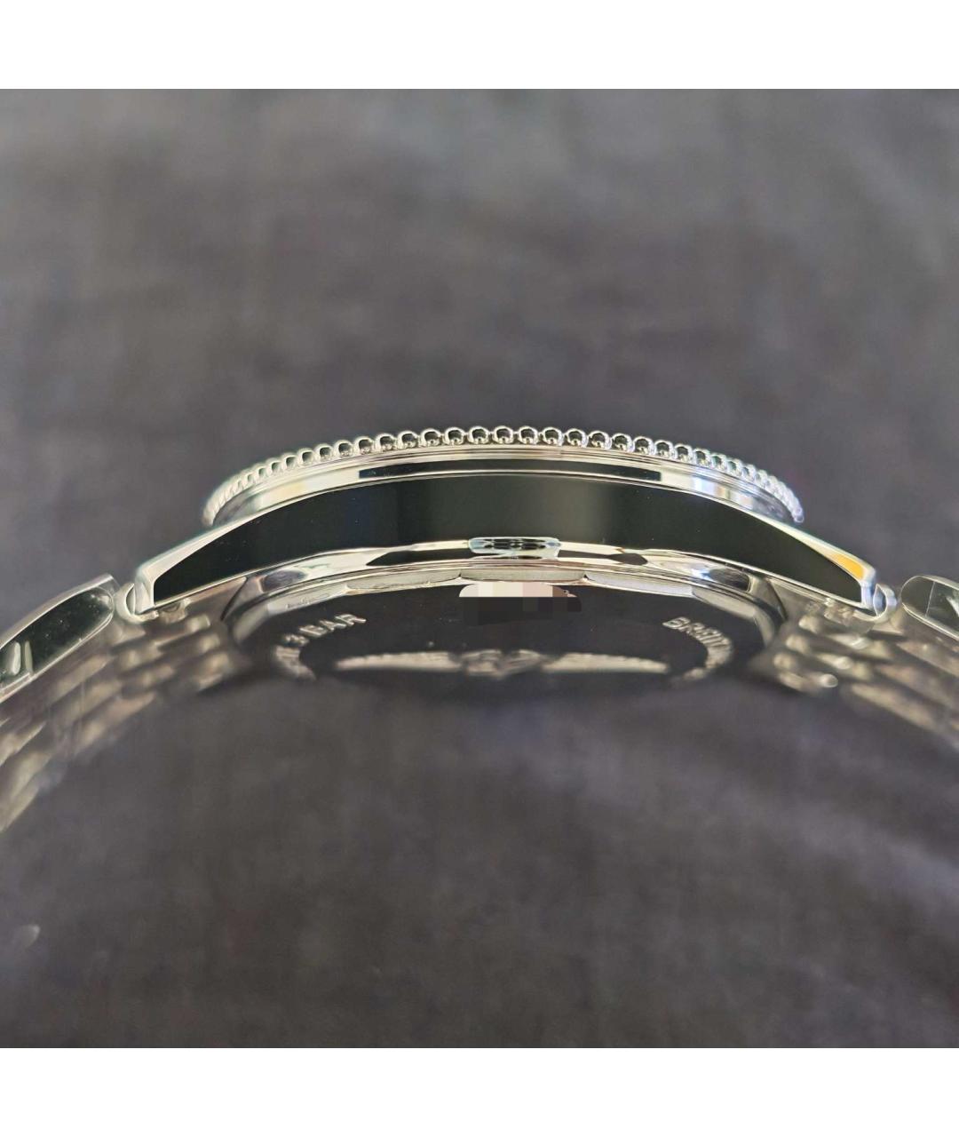 BREITLING Серебряные металлические часы, фото 4