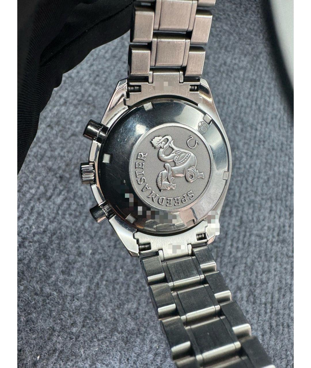 OMEGA Серебряные металлические часы, фото 3
