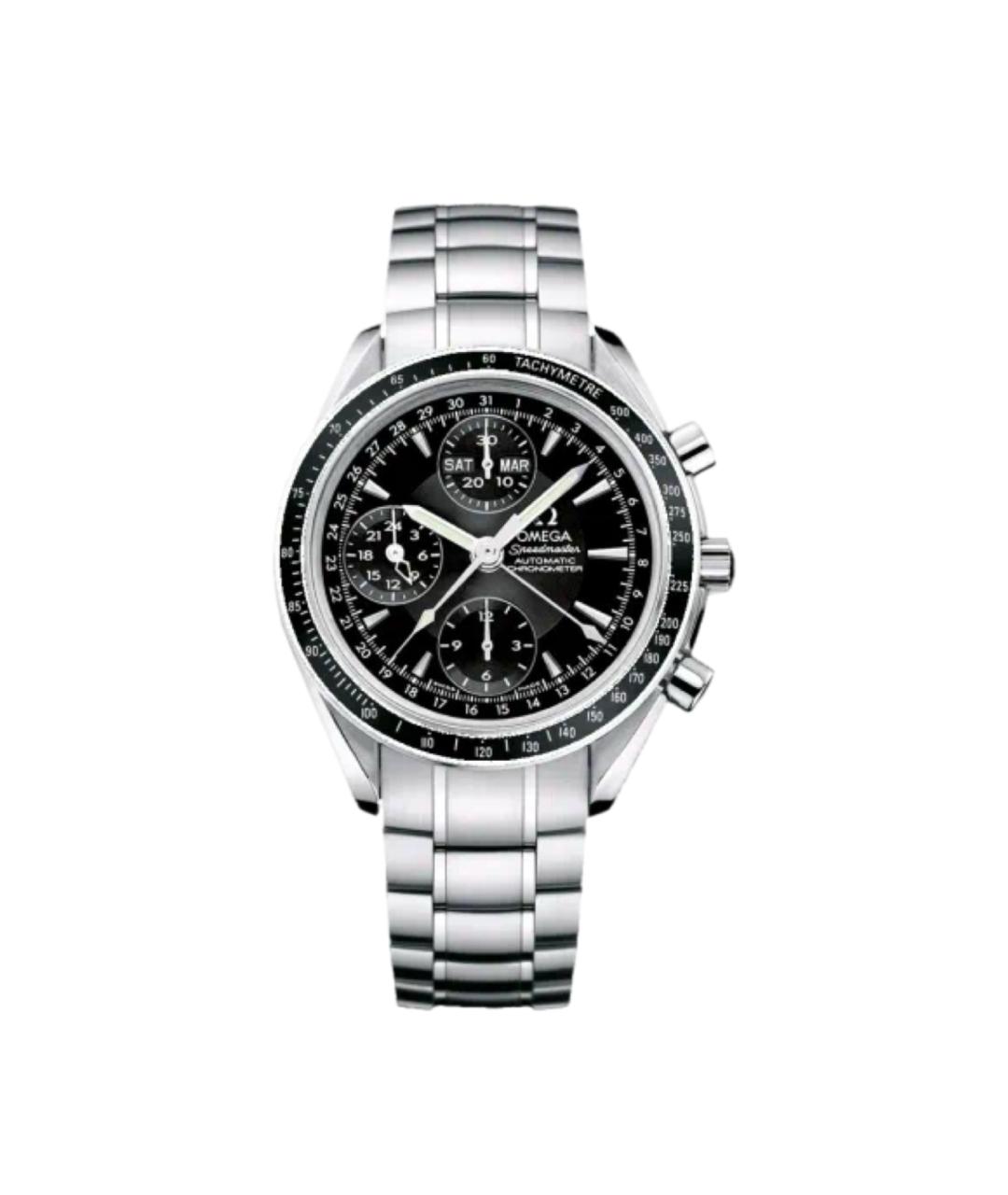OMEGA Серебряные металлические часы, фото 1