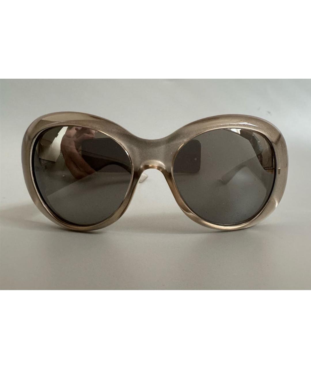 EMPORIO ARMANI Серые пластиковые солнцезащитные очки, фото 9