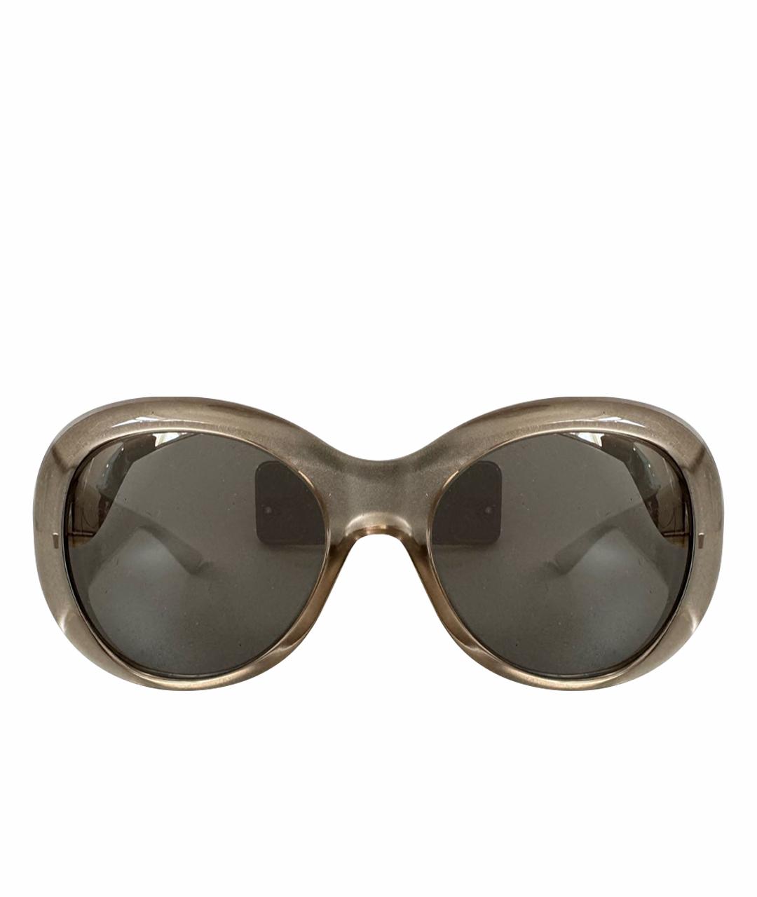EMPORIO ARMANI Серые пластиковые солнцезащитные очки, фото 1