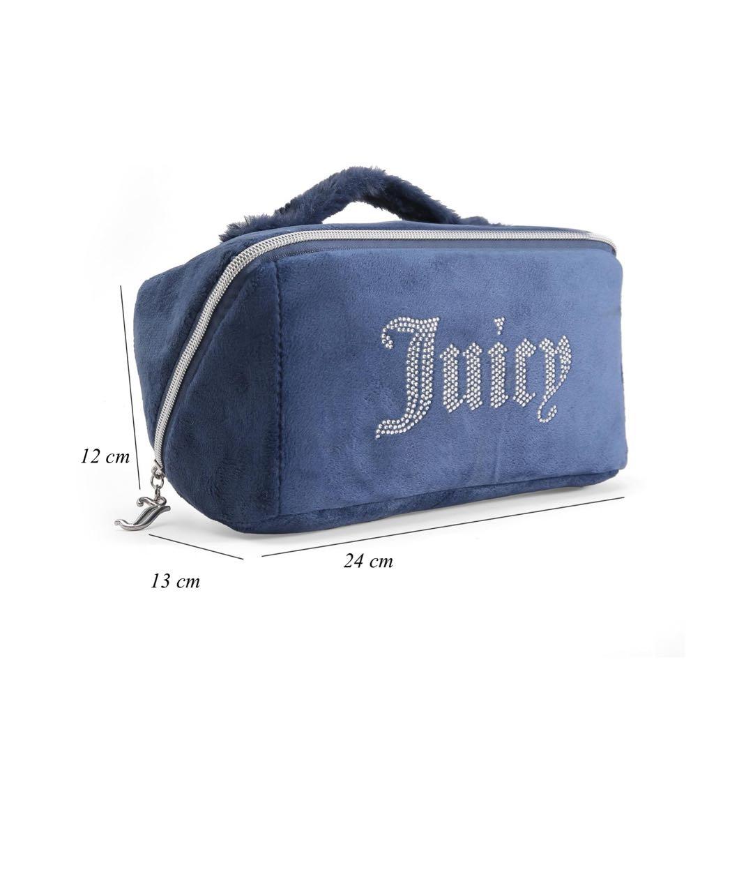 JUICY COUTURE Синяя косметичка, фото 4