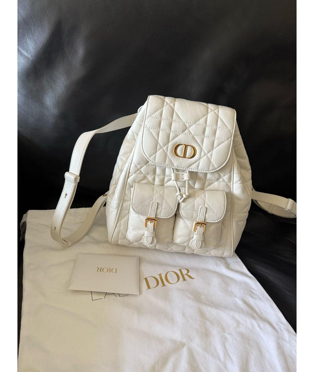 CHRISTIAN DIOR Кожаный рюкзак, фото 4