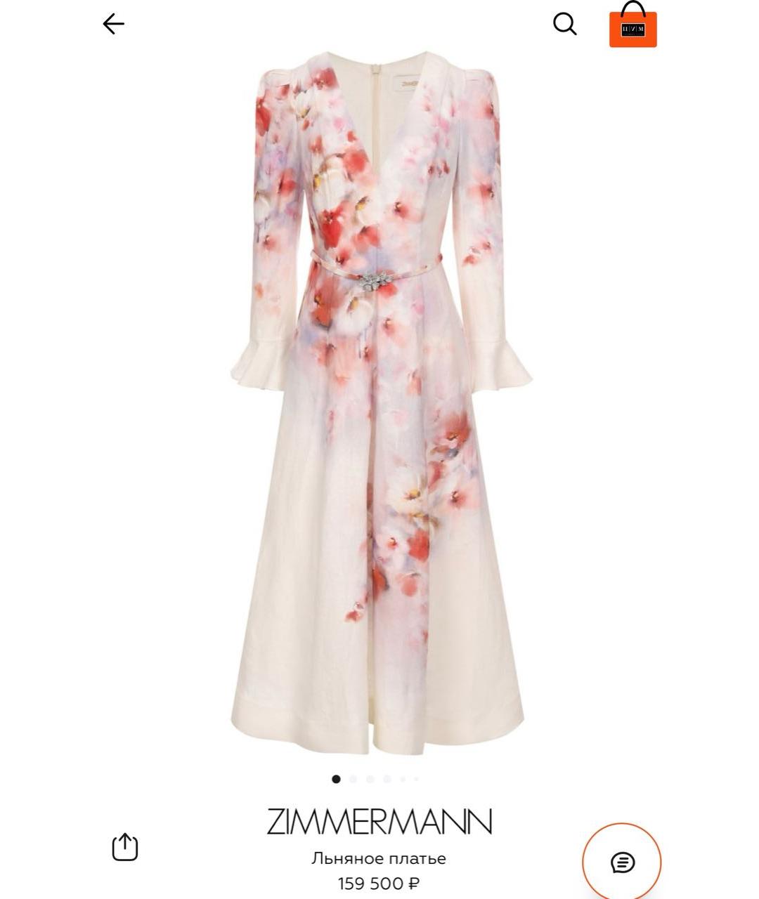 ZIMMERMANN Вечернее платье, фото 2