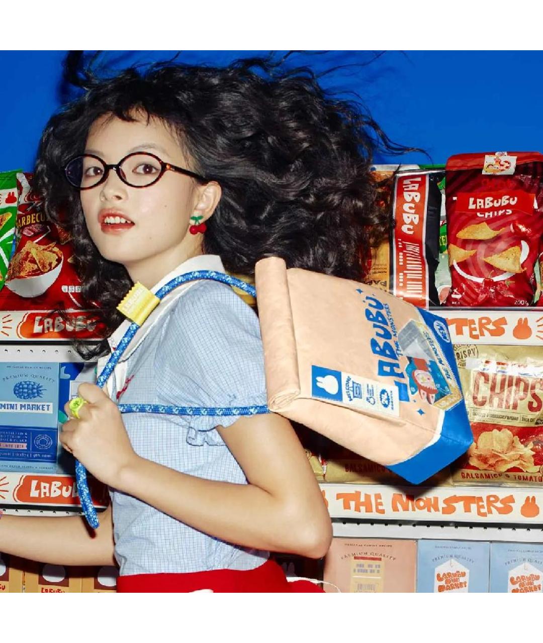 POP MART Мульти синтетическая сумка через плечо, фото 3