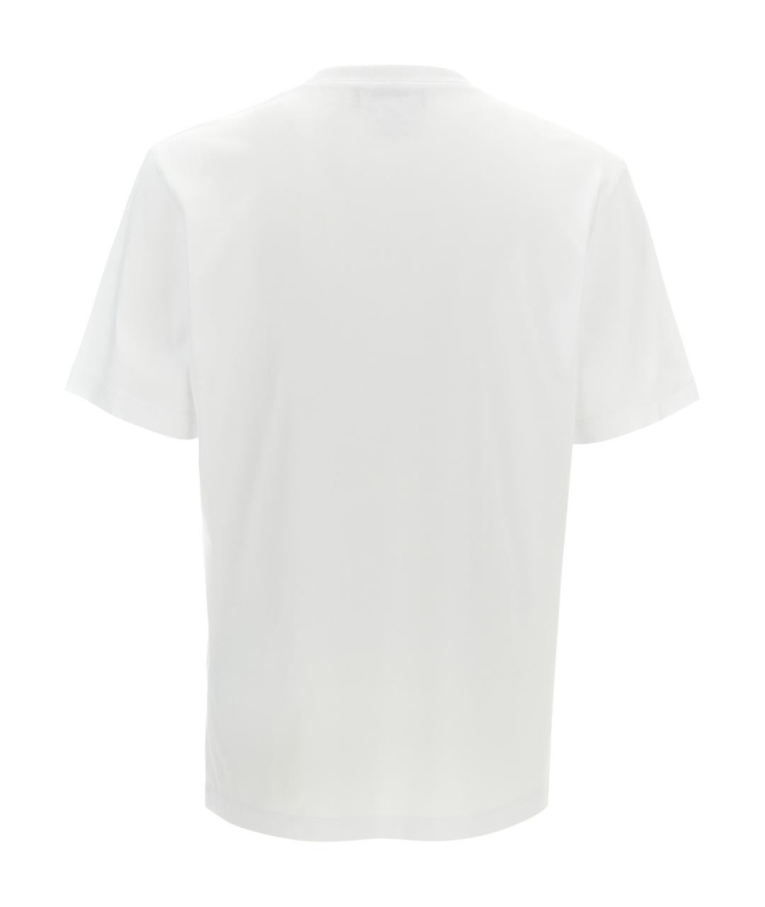 DSQUARED2 Белая хлопковая футболка, фото 2