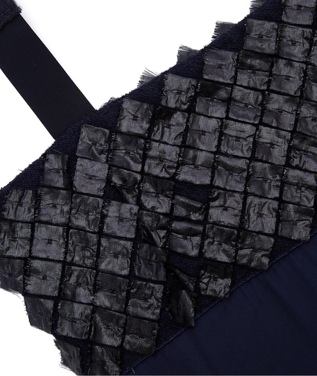 BOTTEGA VENETA Темно-синее платье, фото 4