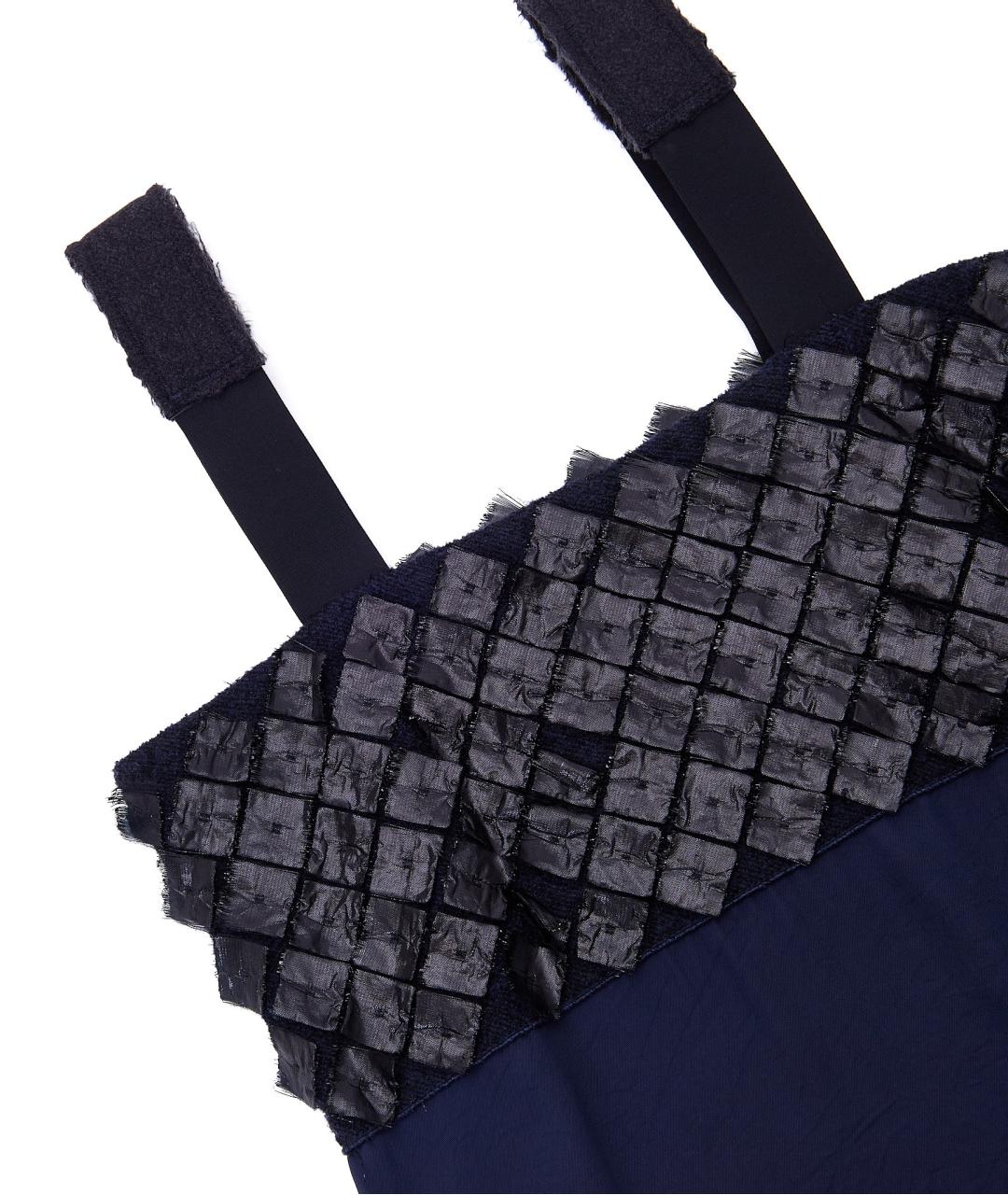 BOTTEGA VENETA Темно-синее платье, фото 3