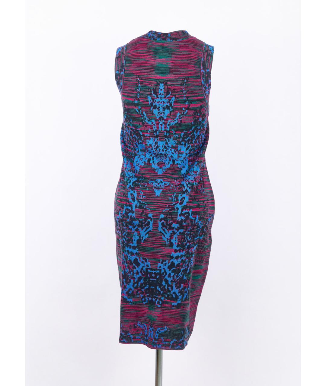 MISSONI Мульти шерстяное повседневное платье, фото 2