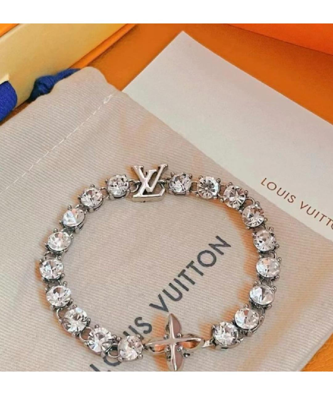 LOUIS VUITTON Серебрянный браслет, фото 4