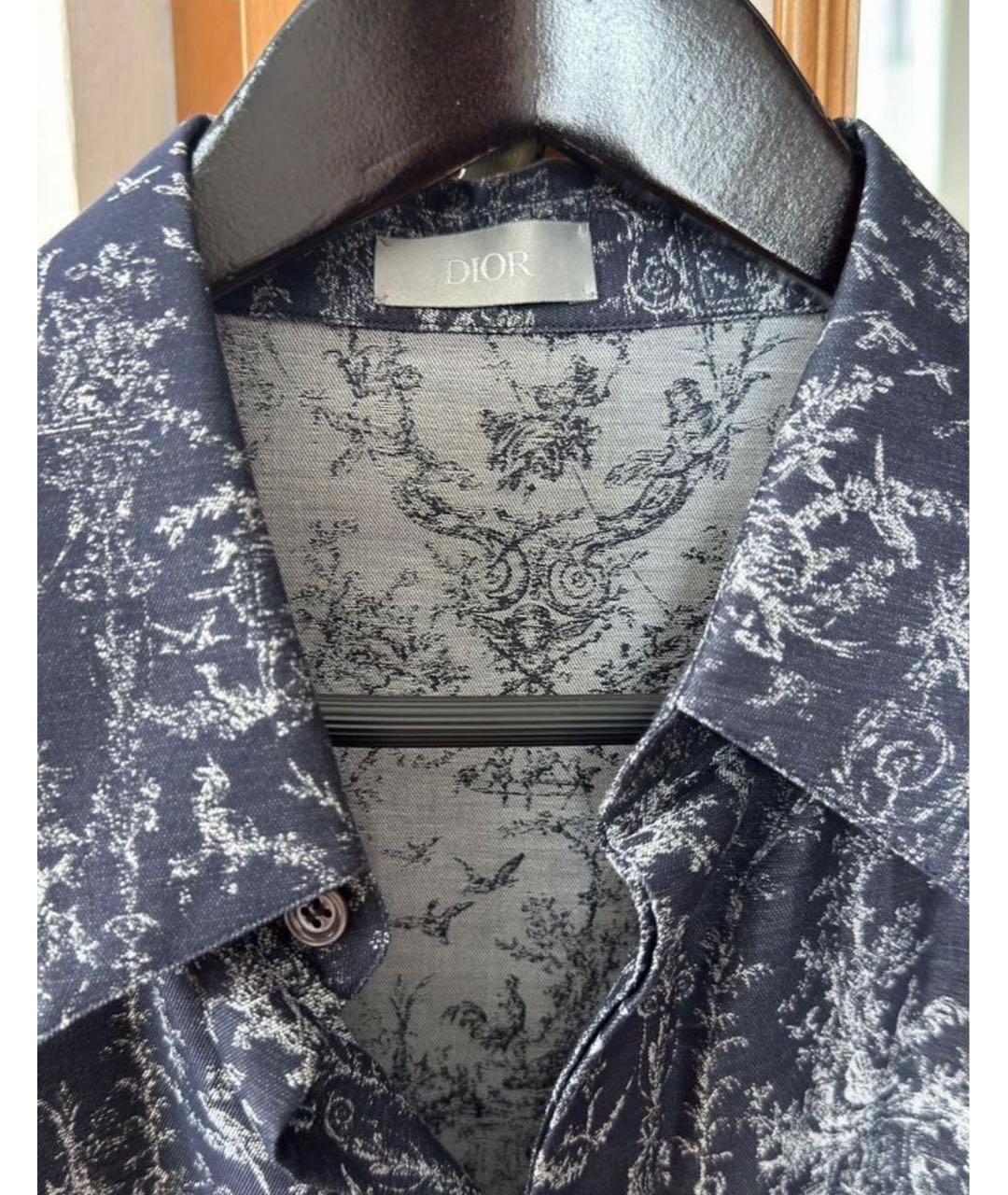 CHRISTIAN DIOR Мульти хлопковая кэжуал рубашка, фото 3