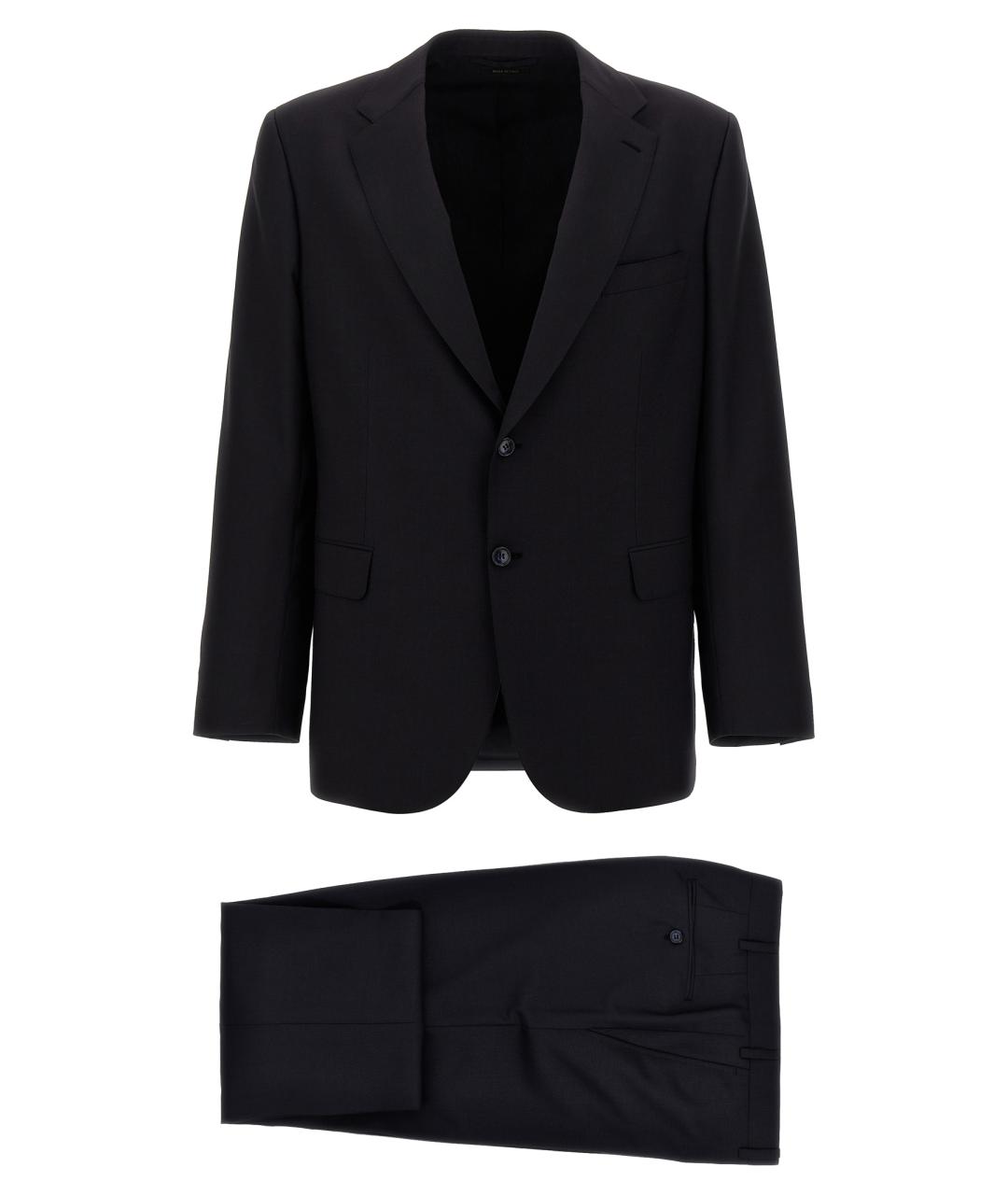 BRIONI Темно-синий классический костюм, фото 1