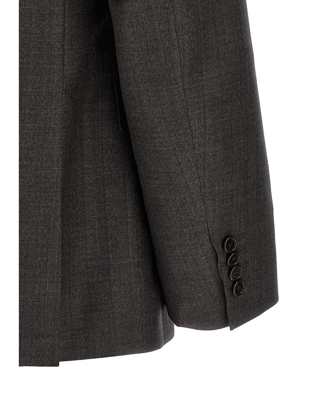 BRIONI Коричневый классический костюм, фото 3