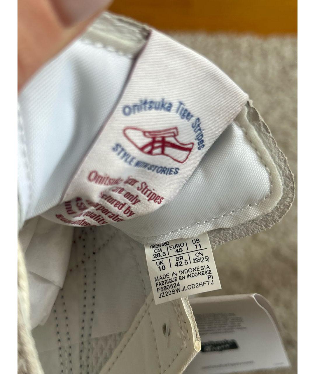 ONITSUKA TIGER Мульти кожаные низкие кроссовки / кеды, фото 4