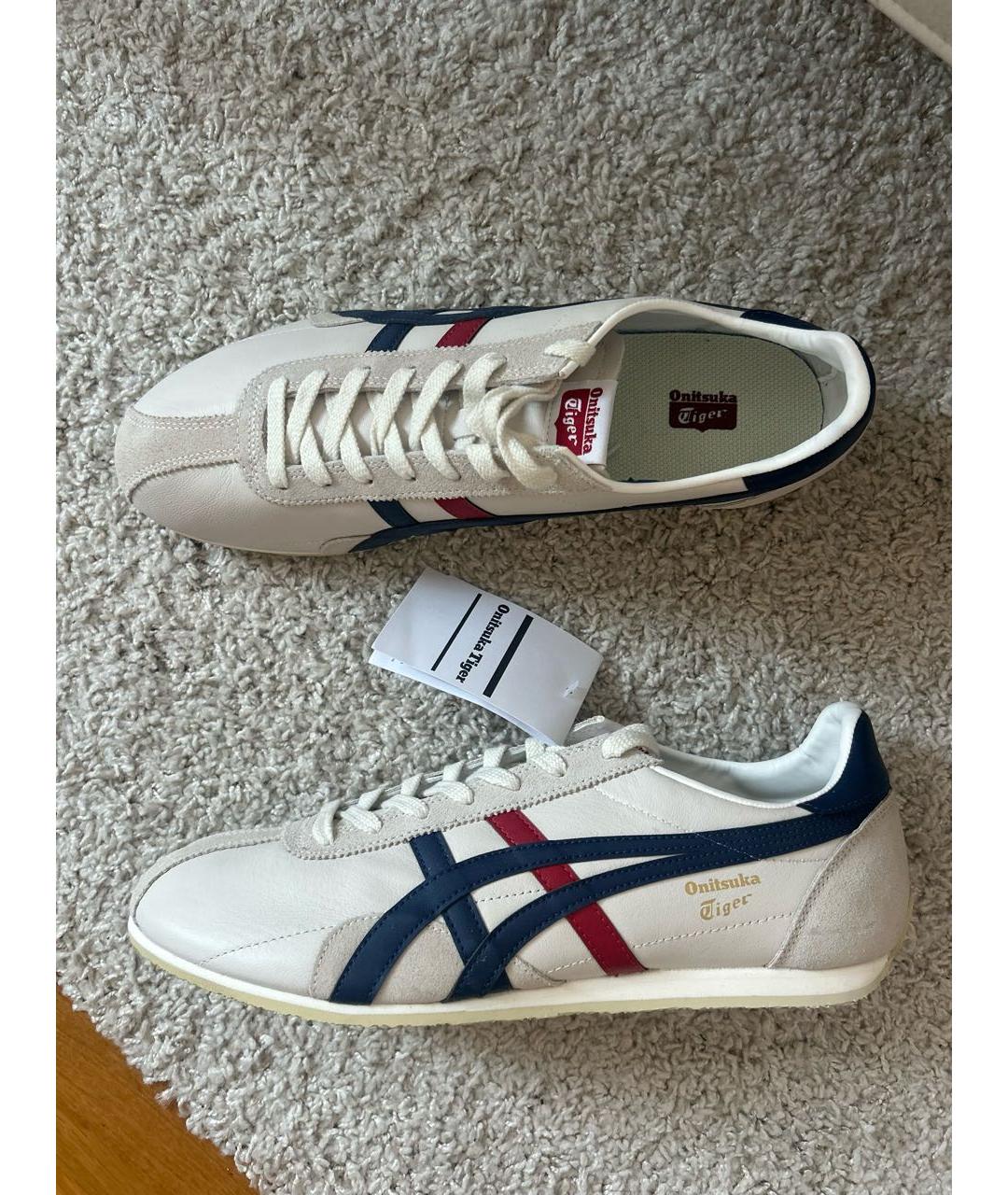 ONITSUKA TIGER Мульти кожаные низкие кроссовки / кеды, фото 2