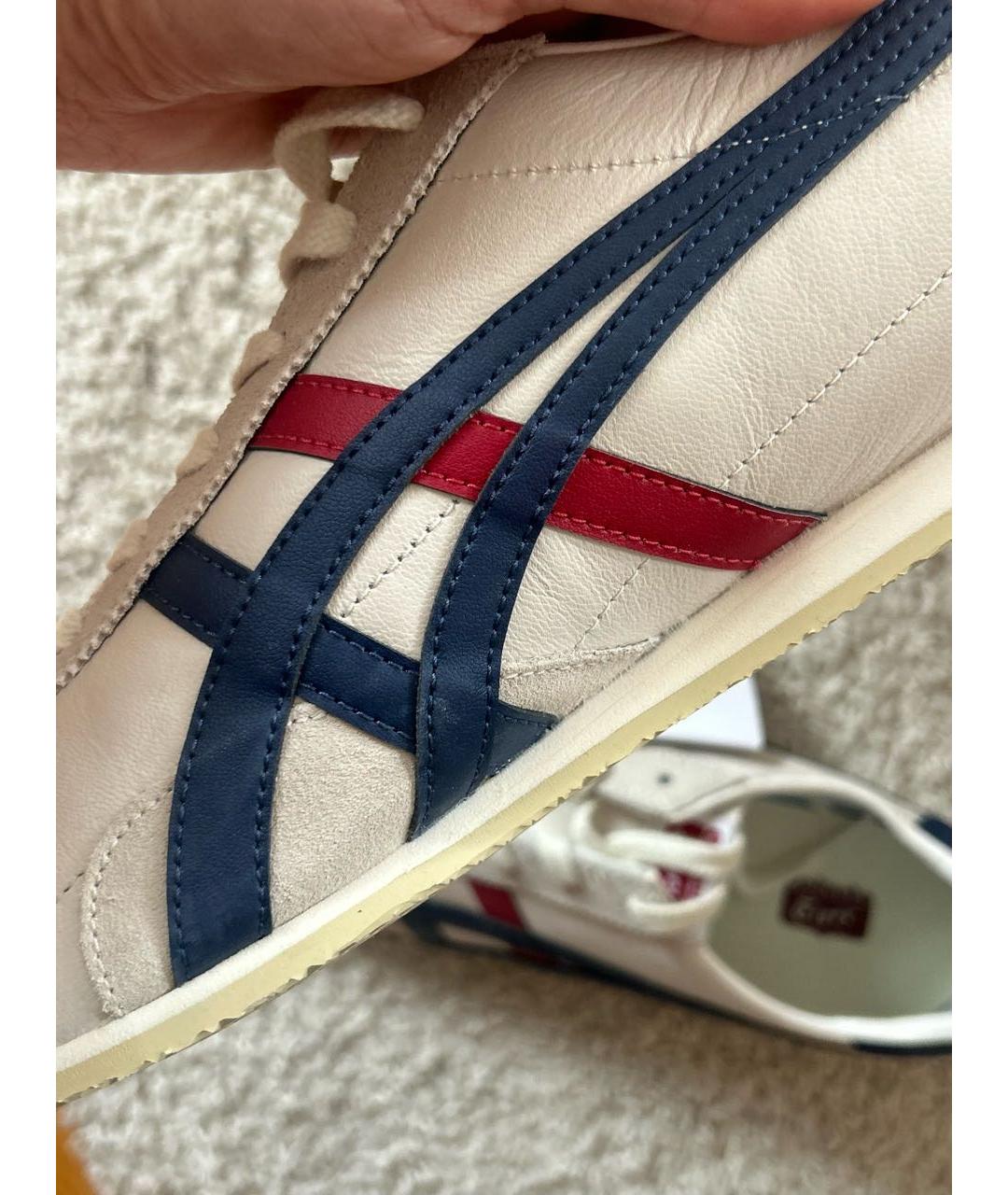 ONITSUKA TIGER Мульти кожаные низкие кроссовки / кеды, фото 3