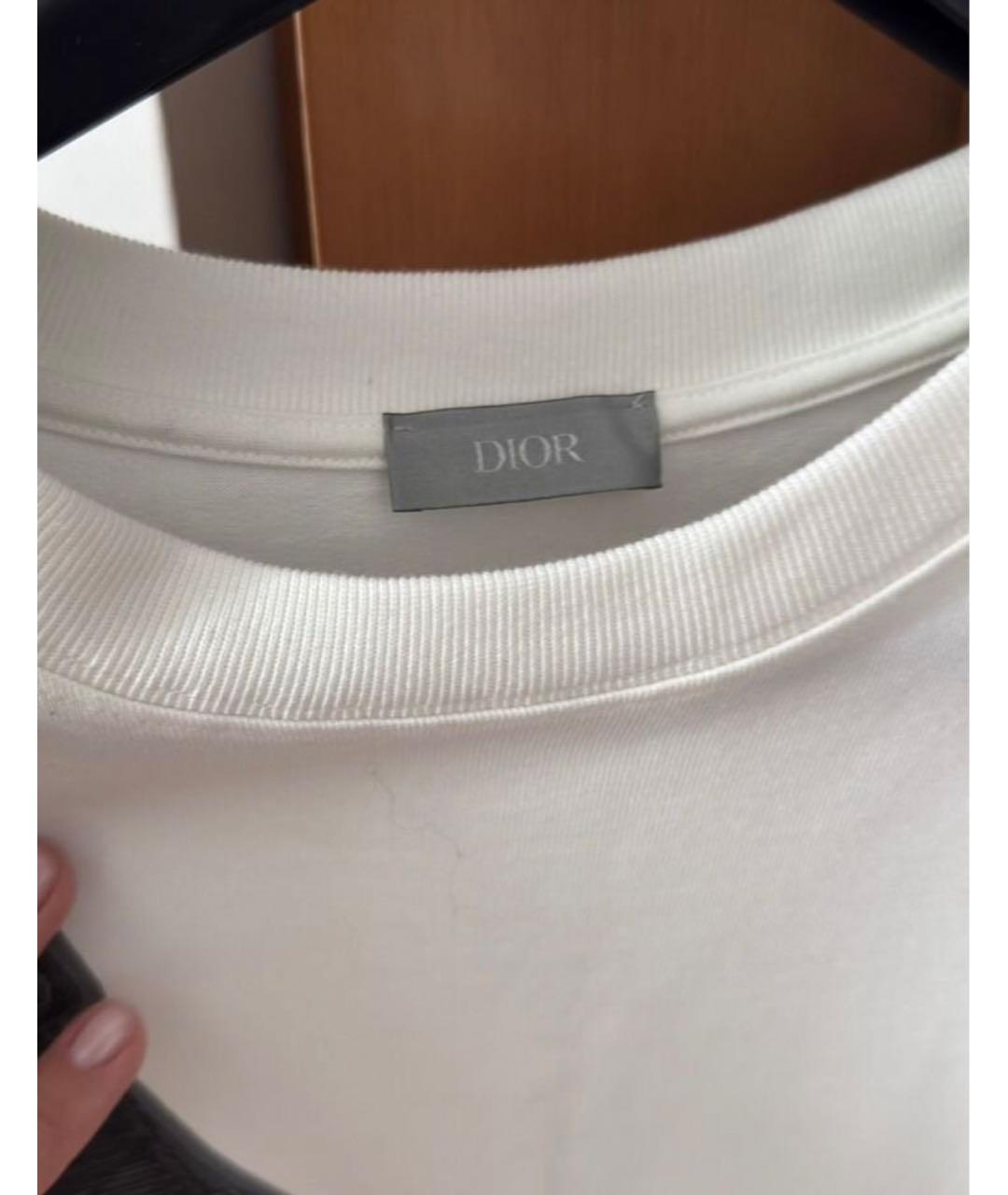 CHRISTIAN DIOR Белая футболка, фото 3