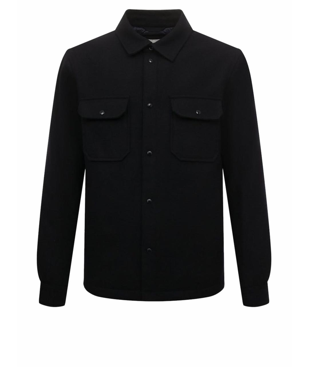 WOOLRICH Черная шерстяная куртка, фото 1