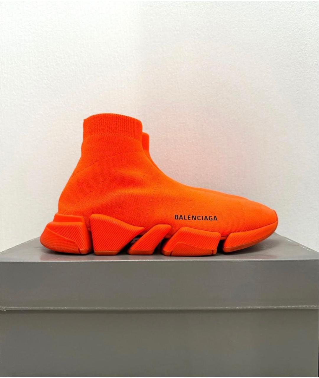 BALENCIAGA Оранжевое кроссовки, фото 4