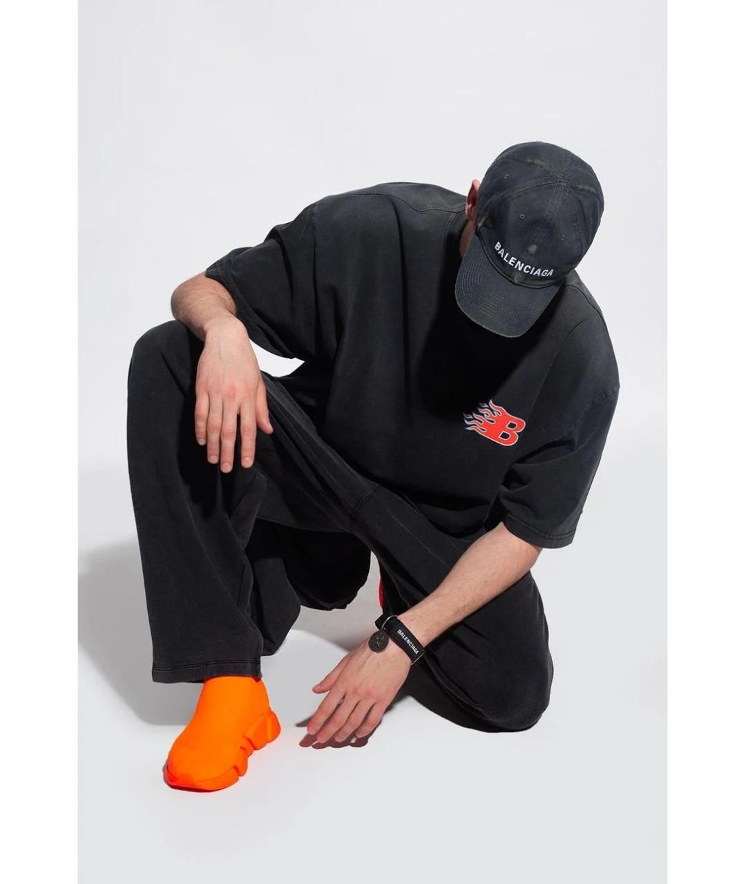 BALENCIAGA Оранжевое кроссовки, фото 9