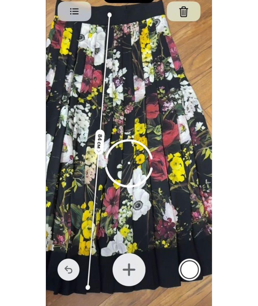DOLCE&GABBANA Мульти юбка миди, фото 2