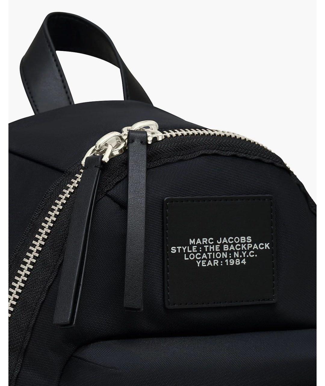 MARC JACOBS Черный тканевый рюкзак, фото 2