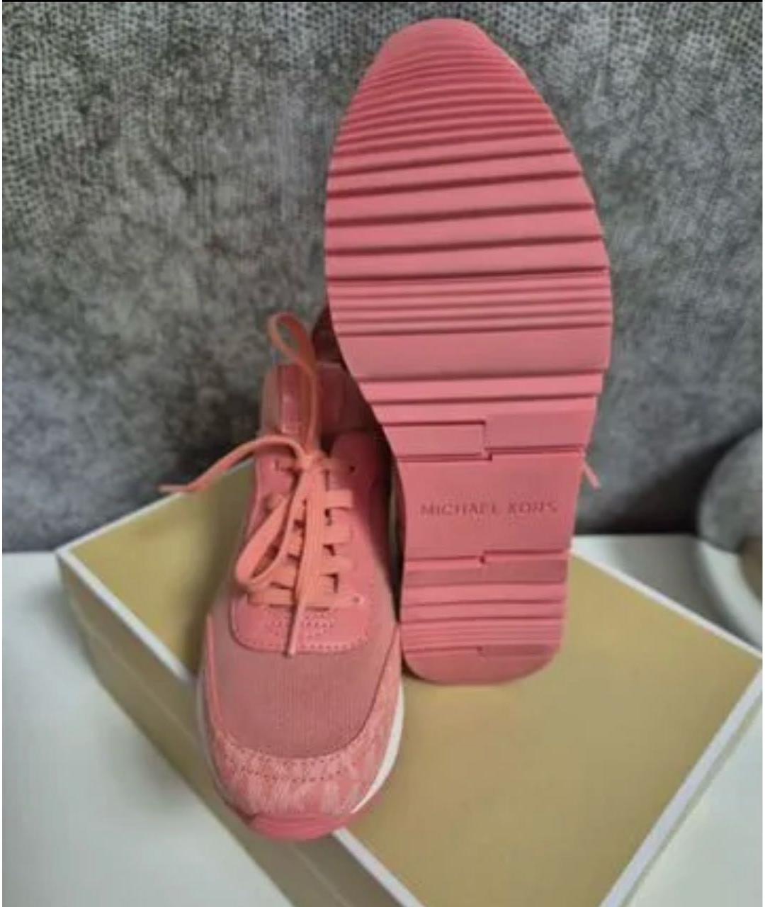 MICHAEL KORS Коралловые кроссовки, фото 4