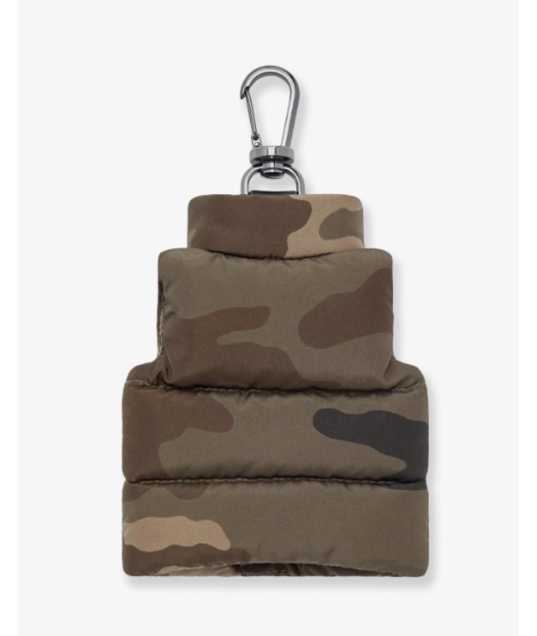 MONCLER Хаки брелок, фото 2