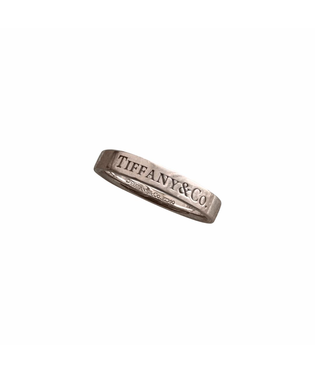 TIFFANY&CO Серебряное платиновое кольцо, фото 1
