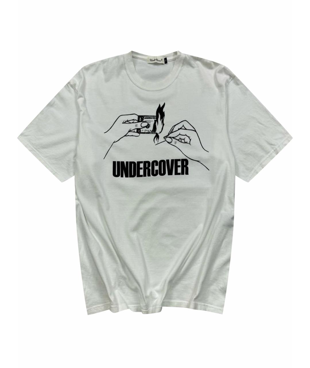 UNDERCOVER Белая хлопковая футболка, фото 1