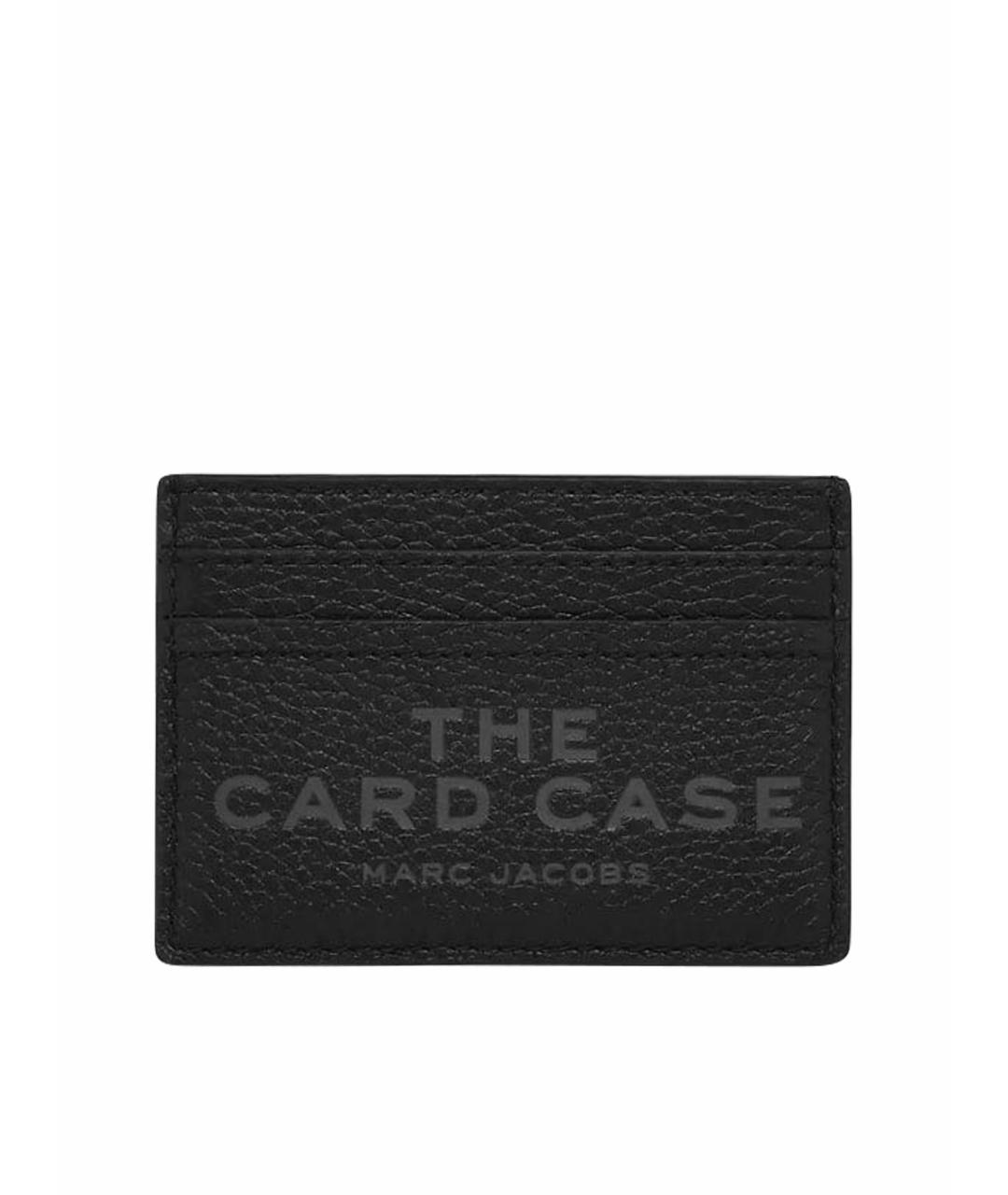 MARC JACOBS Черный кожаный кардхолдер, фото 1