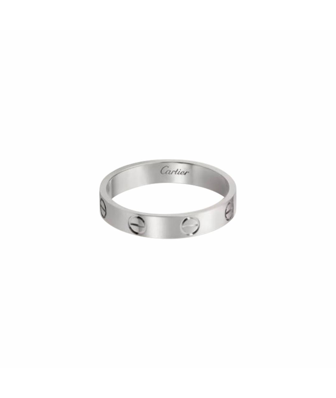 CARTIER Серое кольцо из белого золота, фото 1