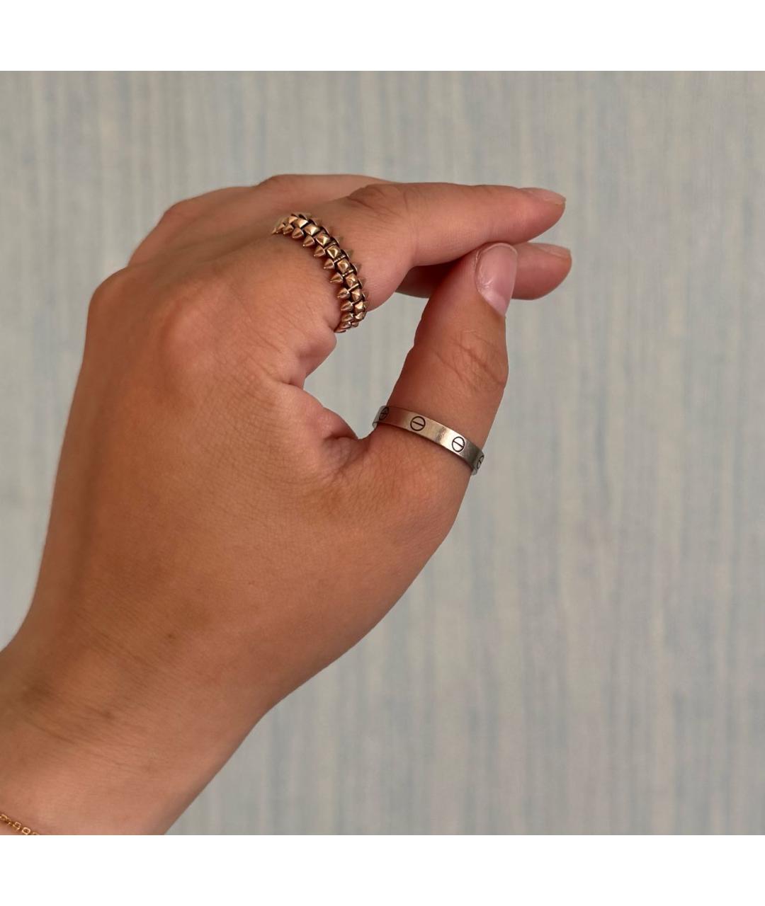CARTIER Серое кольцо из белого золота, фото 6