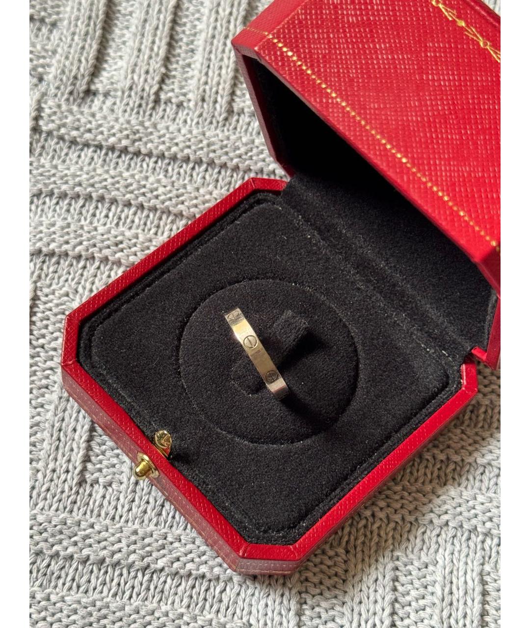 CARTIER Серое кольцо из белого золота, фото 2