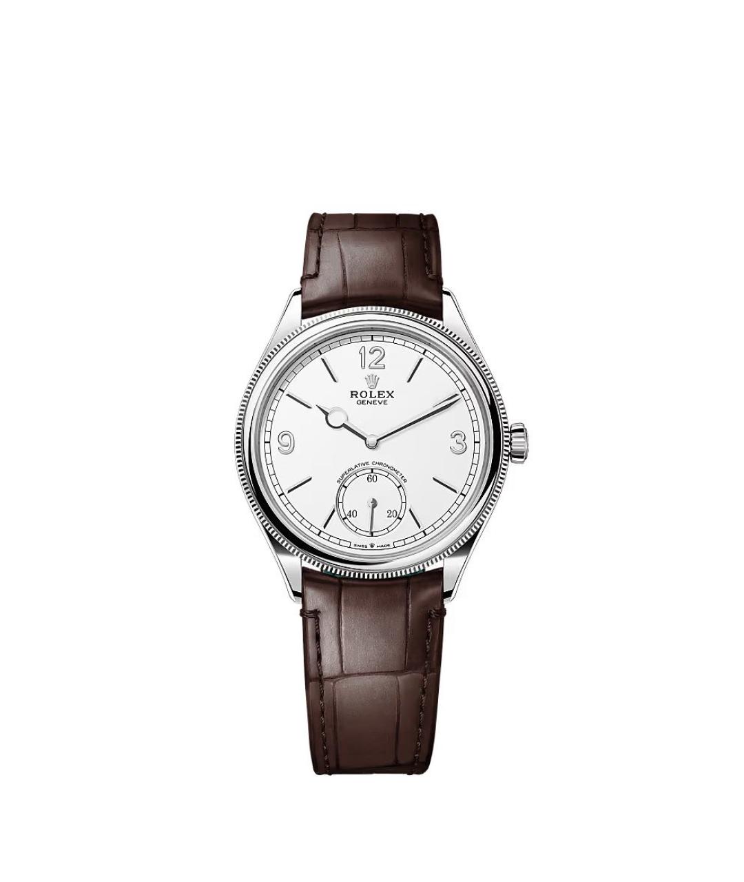 ROLEX Белые часы из белого золота, фото 1