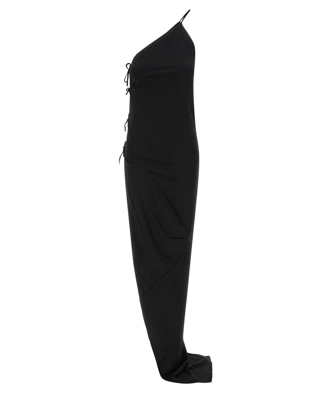 RICK OWENS DRKSHDW Черное хлопковое платье, фото 1