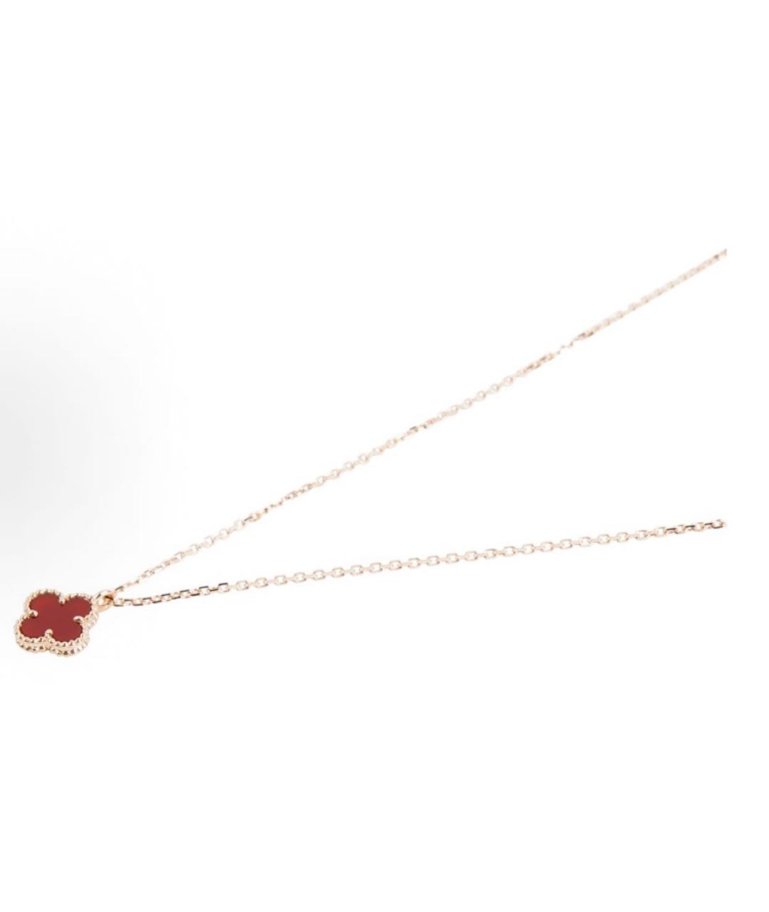 VAN CLEEF & ARPELS Красная подвеска из желтого золота, фото 2