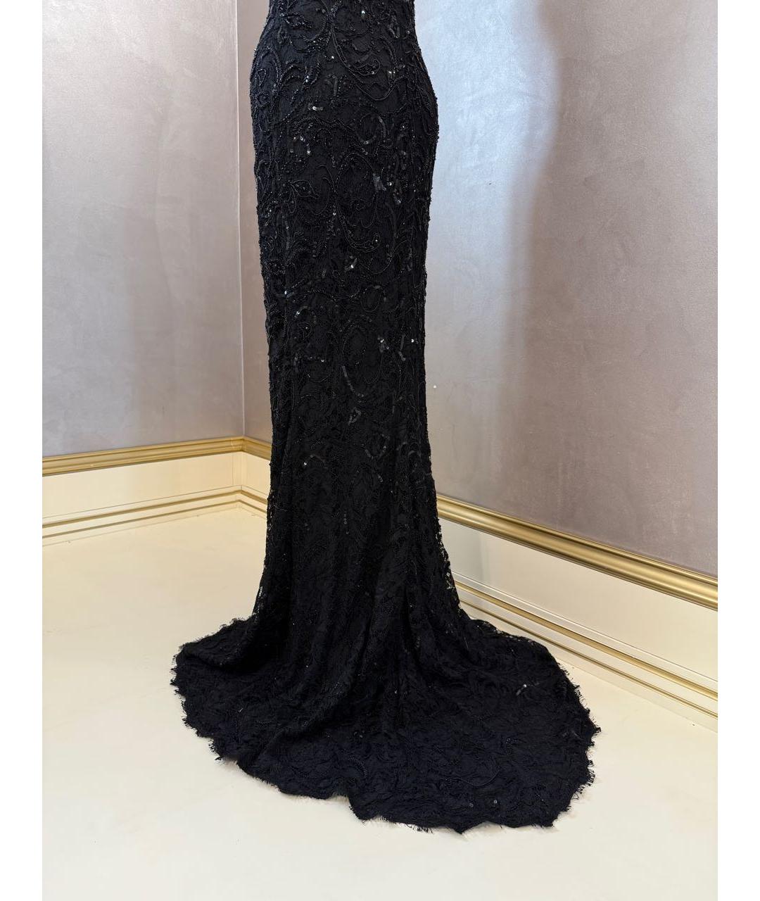 EMILIO PUCCI Черное шелковое вечернее платье, фото 2