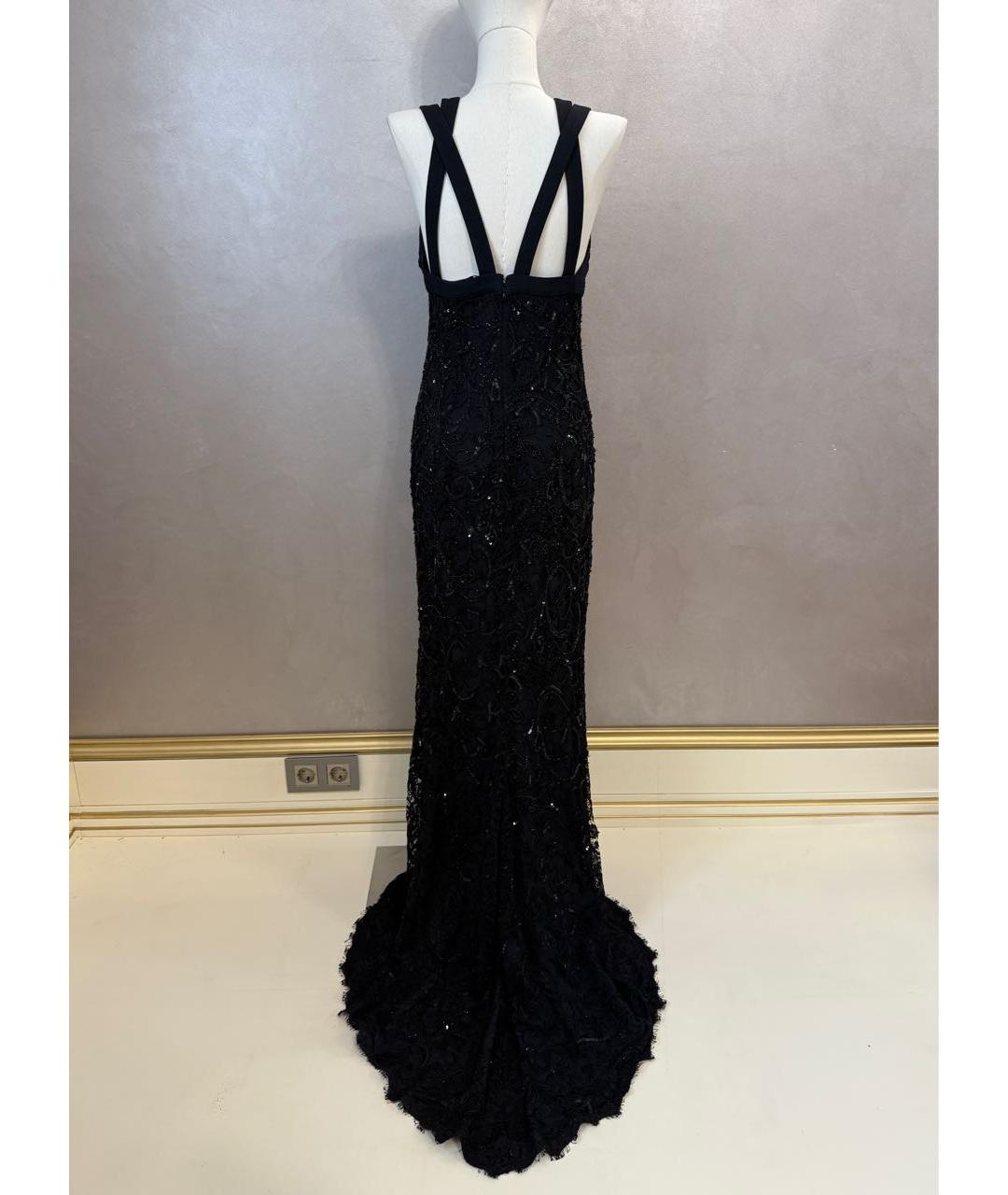 EMILIO PUCCI Черное шелковое вечернее платье, фото 4