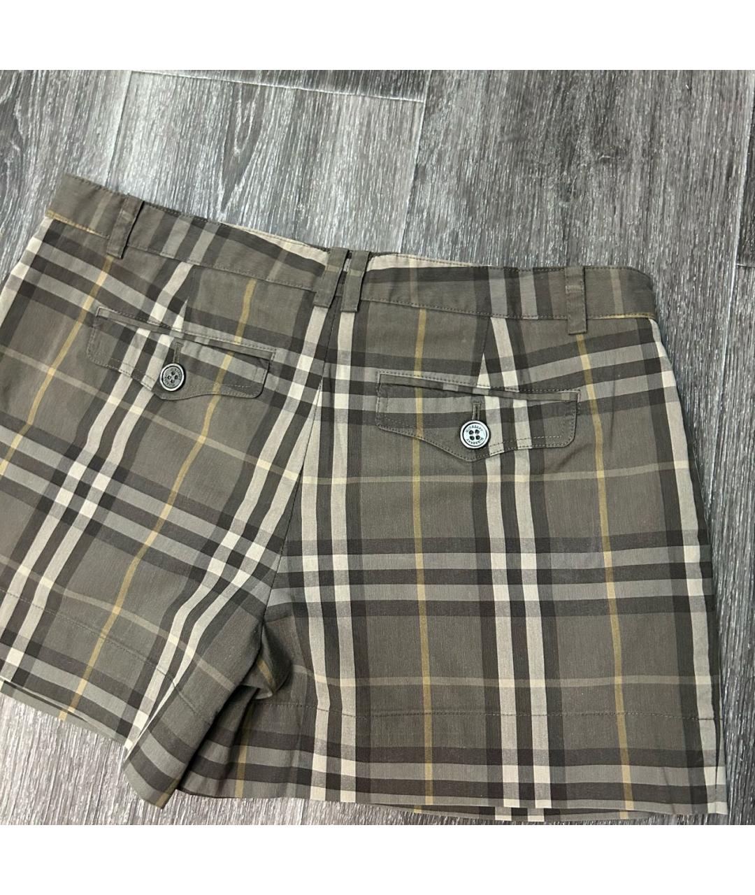 BURBERRY Хлопковые шорты, фото 5