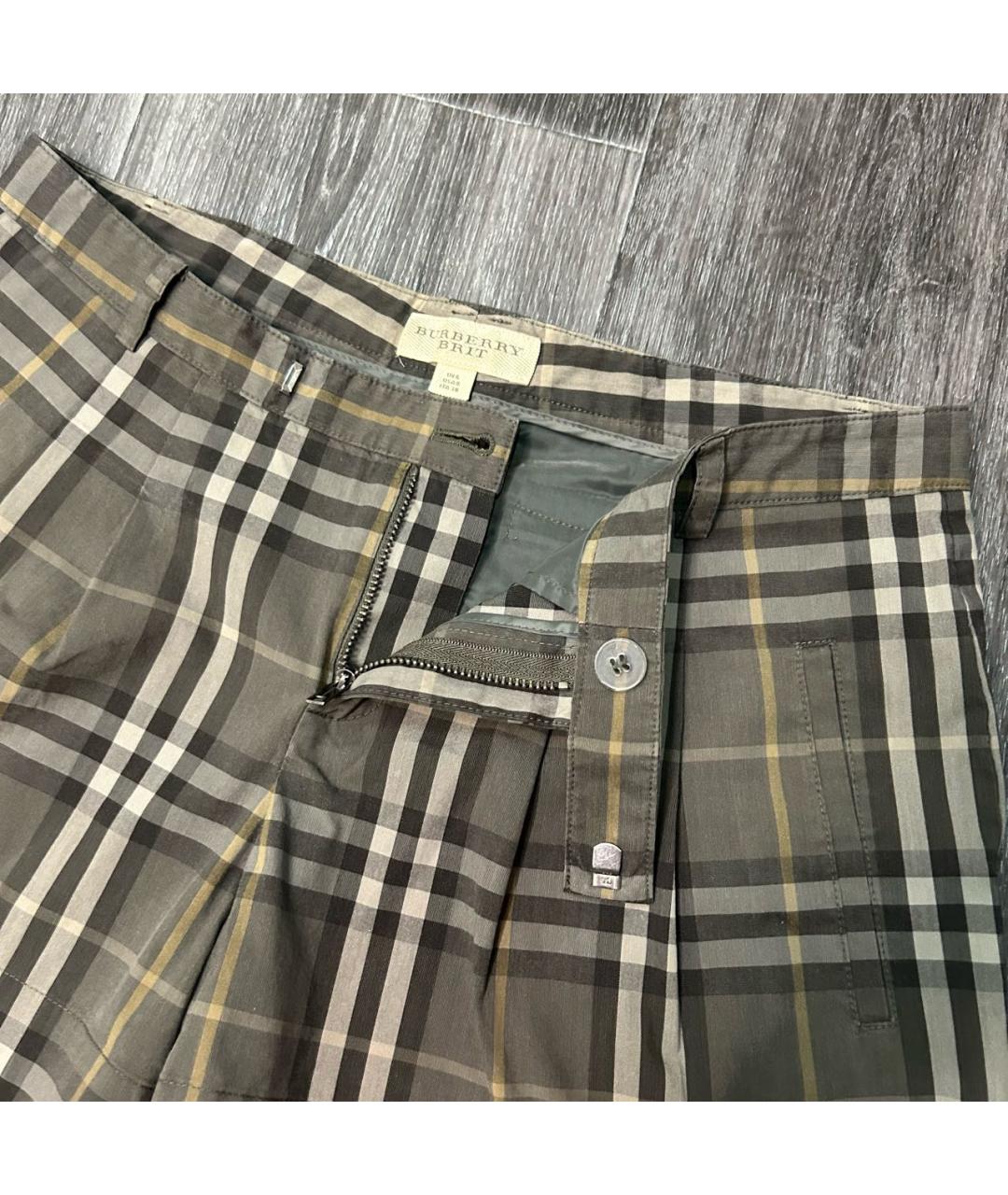 BURBERRY Хлопковые шорты, фото 3