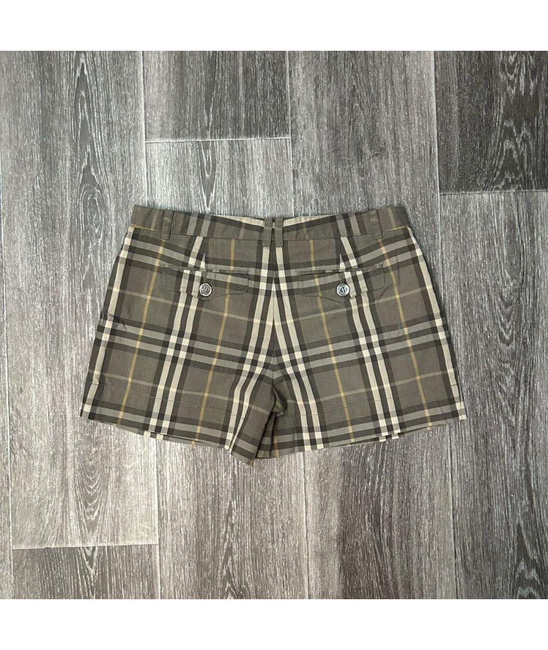 BURBERRY Хлопковые шорты, фото 4