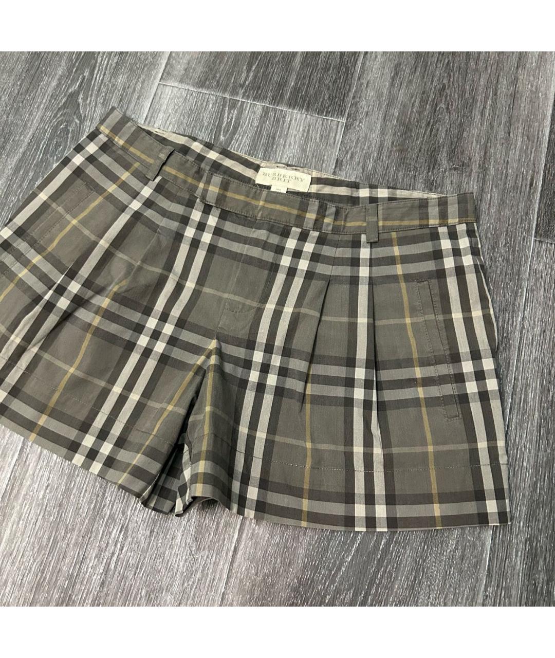 BURBERRY Хлопковые шорты, фото 2