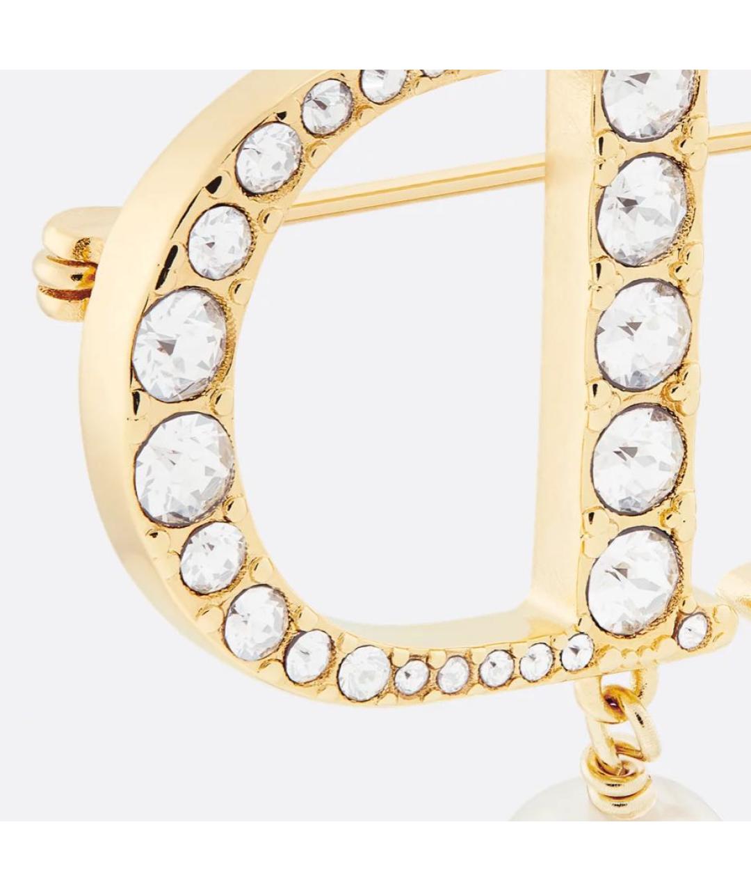 CHRISTIAN DIOR Золотая булавка / брошь, фото 4