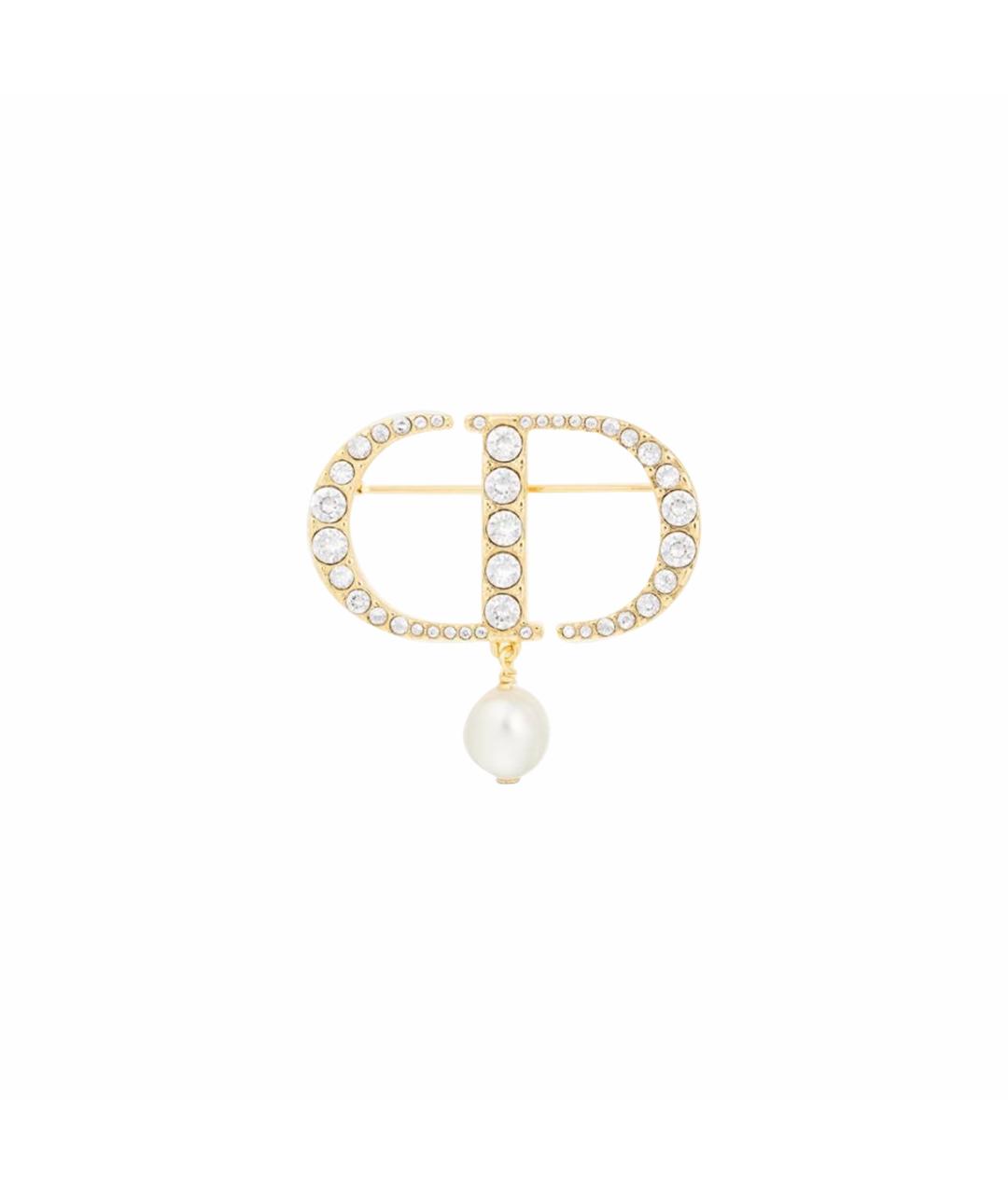 CHRISTIAN DIOR Золотая булавка / брошь, фото 1