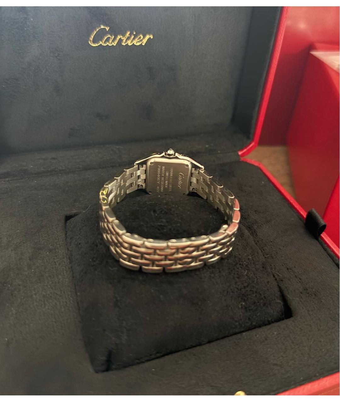 CARTIER Серебряные часы, фото 4