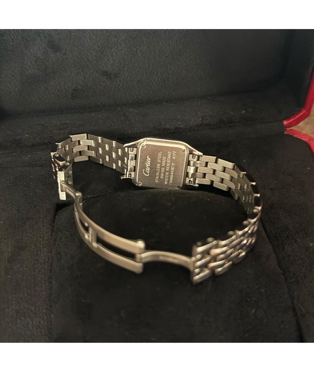 CARTIER Серебряные часы, фото 3